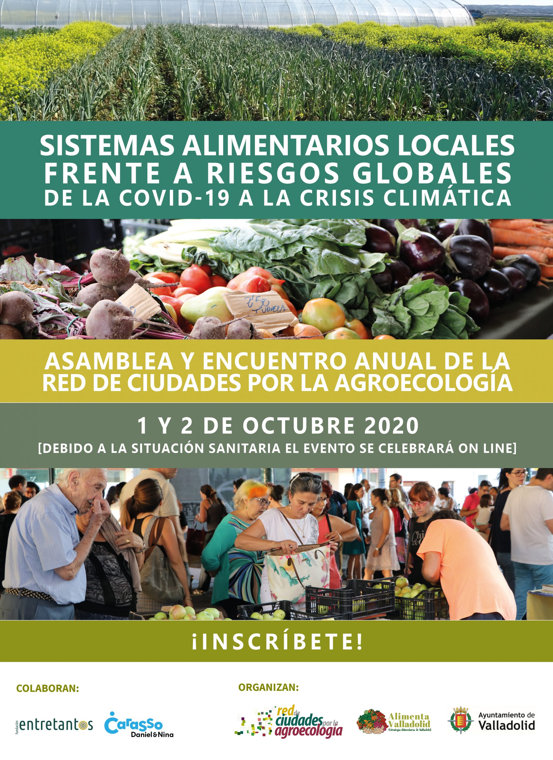 El Encuentro de la Red de Ciudades por la Agroecología se celebrará on line