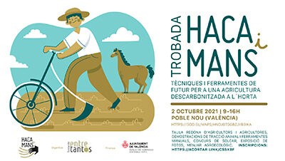 Haca i mans: fomento de la tracción animal y las herramientas manuales en la huerta de València