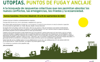 ‘Transitar de las distopías a las utopías’: una nueva edición de la Escuelaboratorio