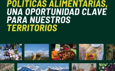 El desarrollo de políticas alimentarias, una oportunidad clave para nuestros territorios