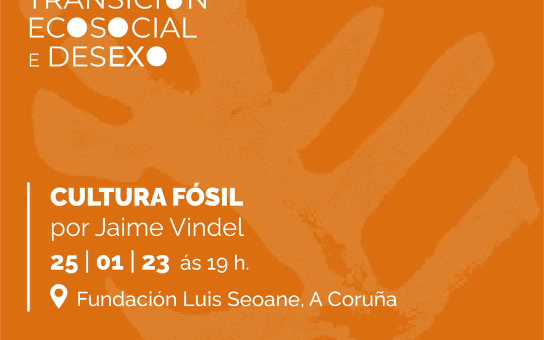 Jaime Vindel achegará ao Grupo de Estudos os imaxinarios culturais e artísticos relacionados coa cultura fósil