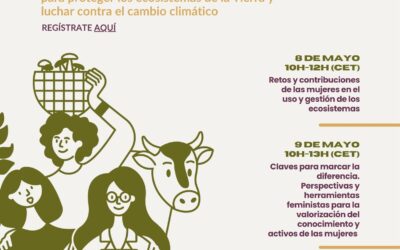 Seminario online sobre perspectivas feministas para proteger los ecosistemas terrestres y luchar contra el cambio climático