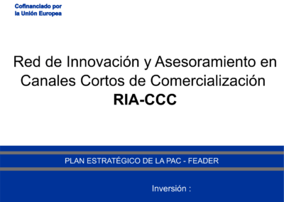 Red de Innovación y Asesoramiento en CCC