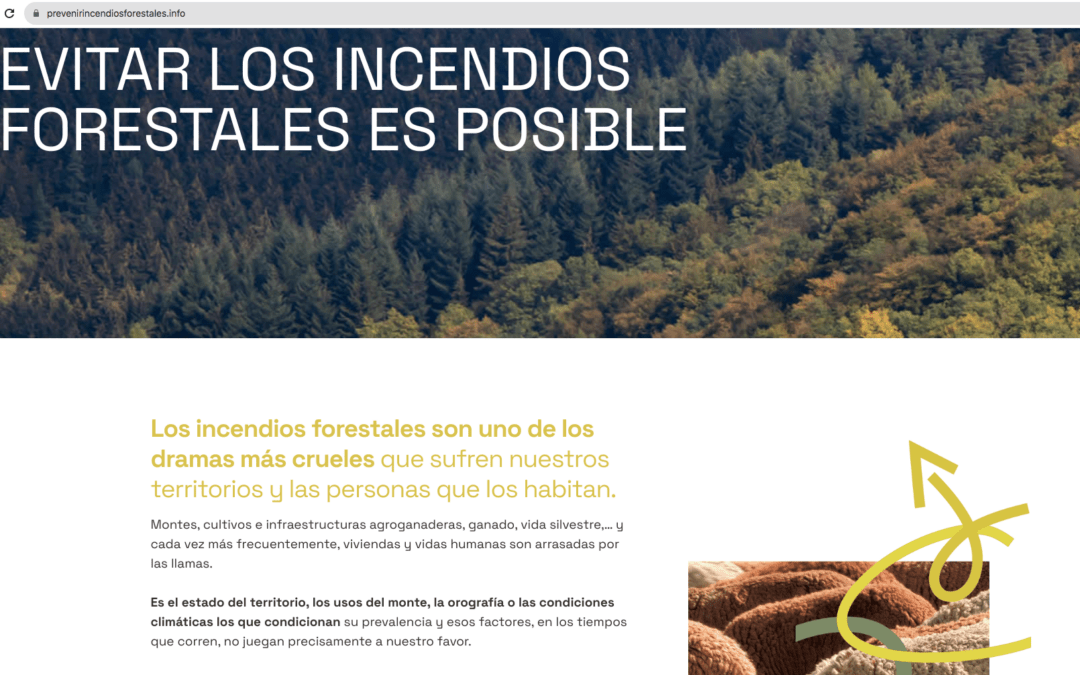 Herramientas para la prevención de Incendios Forestales