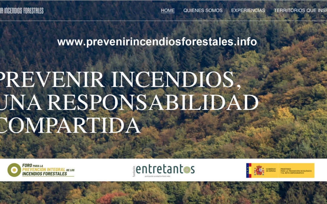 Herramientas para la prevención de Incendios Forestales